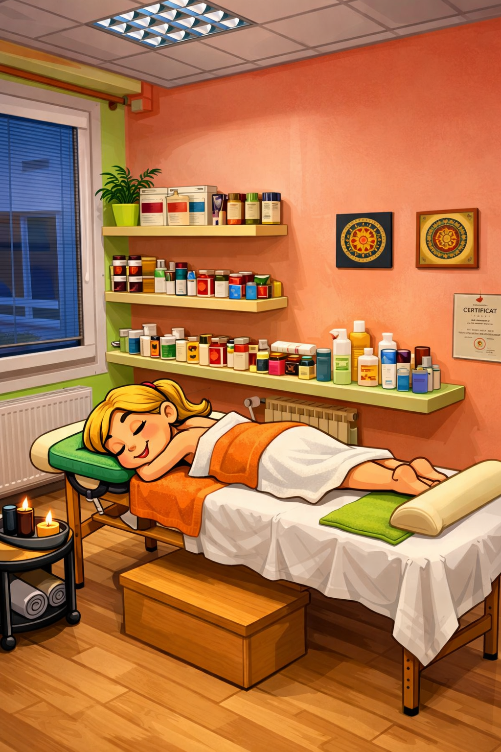 Útulné prostředí plné klidu a pohody - příjemná atmosféra, hudba a prostor, kde si opravdu odpočinete.